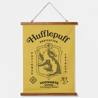 HUFFLEPUFF™ Dedication Patience Loyalty Crest Hanging Tapestry