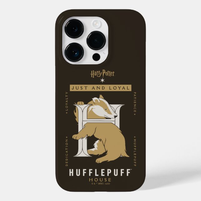 HUFFLEPUFF™ House Just And Loyal Case-Mate iPhone Case (Back)