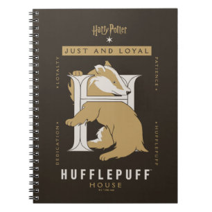 HUFFLEPUFF™ House Just And Loyal Notebook