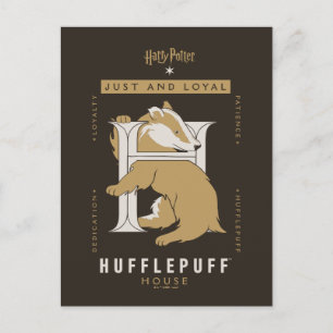 HUFFLEPUFF™ House Just And Loyal Postcard