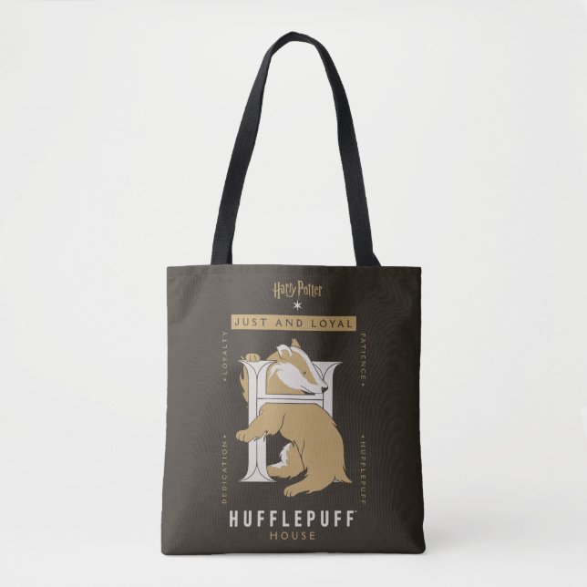 HUFFLEPUFF™ House Just And Loyal Tote Bag (Front)