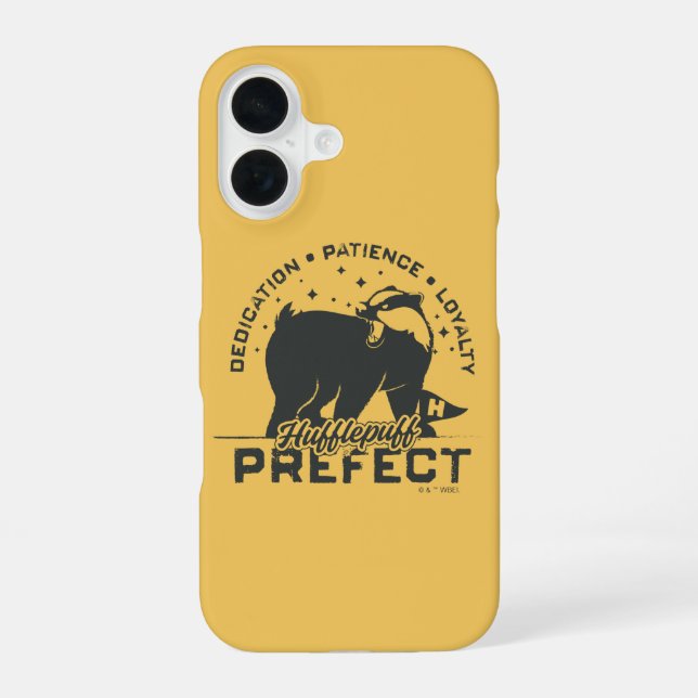 HUFFLEPUFF™ Prefect Badge iPhone 16 Case (Back)