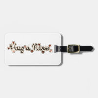 Hug a Nurse Luggage Tag