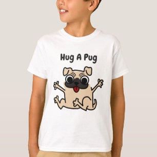 Hug A Pug  Dog T-shirt