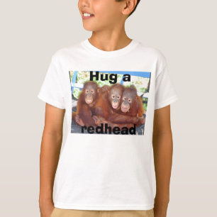 Hug a Redhead (orangutan tee) T-Shirt