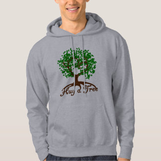 Hug a Tree Adult Hoodie
