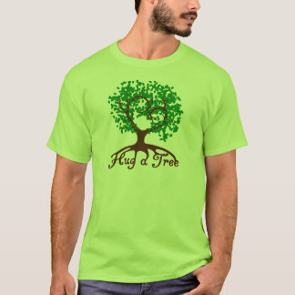 Hug a Tree Adult T-Shirt