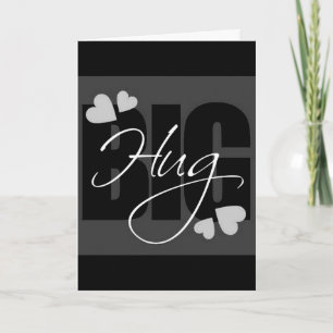*HUG AND KISSES INSIDE* AT CHRISTMAS HOLIDAY CARD