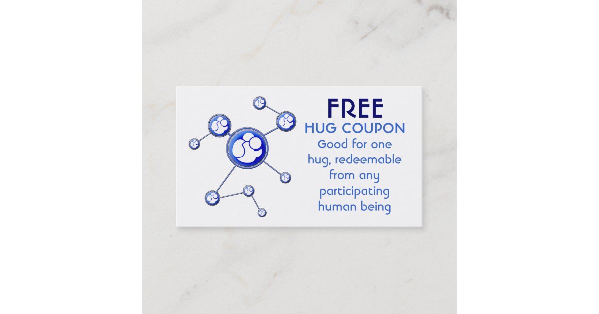 Hug Coupon Zazzle