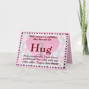 Hug Coupon Card
