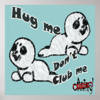 Hug, don;t Club Poster