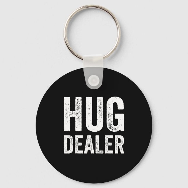 Hug Er Muscle Tank Fitness Gym Lifting Workout  Key Ring (Front)