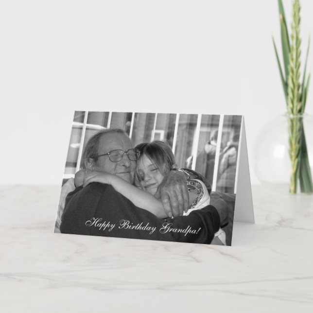 Hug for Grandpa! | Card (Front)