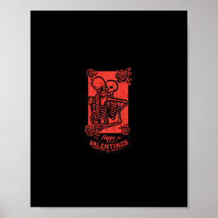 Hug Happy Valentines Day Funny Couple Men Women Lo Poster