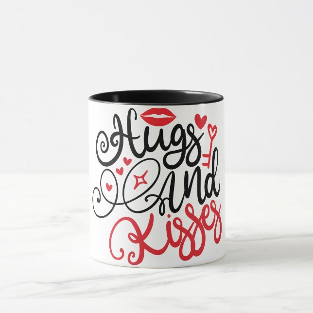 Hug & Kisses mug (Center)