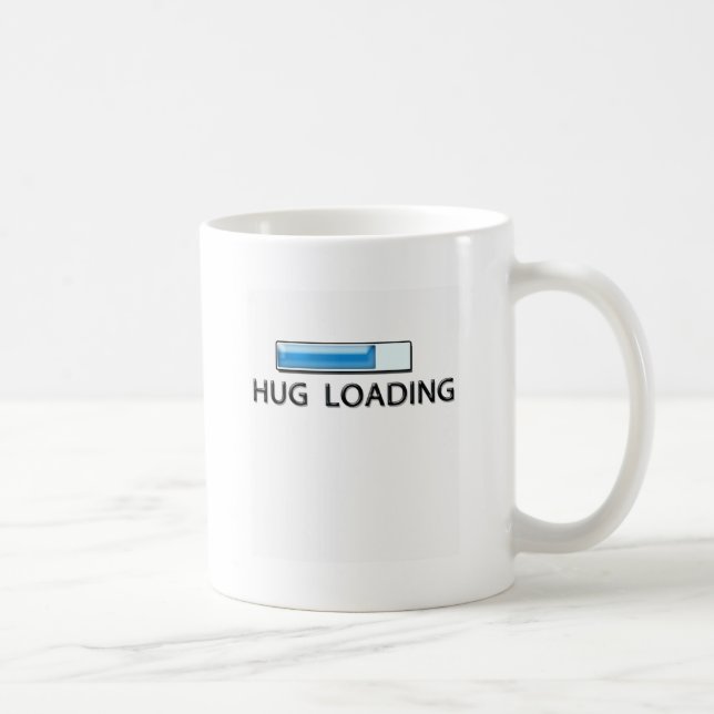 hug loading coffee mug (Right)