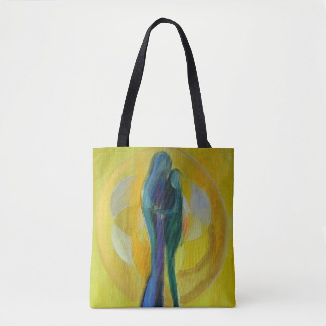 Hug Love Tote All Over Print Bag (Front)