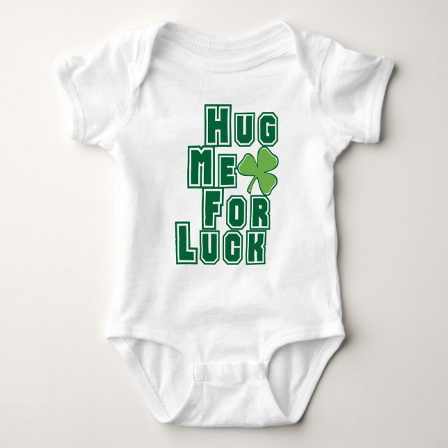 Hug me.. baby bodysuit (Front)