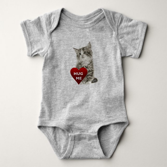 Hug Me - Baby Jersey Bodysuit (Front)