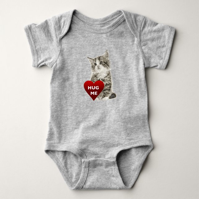 Hug Me - Baby Jersey Bodysuit (Front)