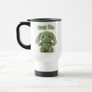 Hug Me Bunny Travel Mug
