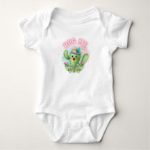 Hug Me Cactus Funny Cosy Baby Bodysuit