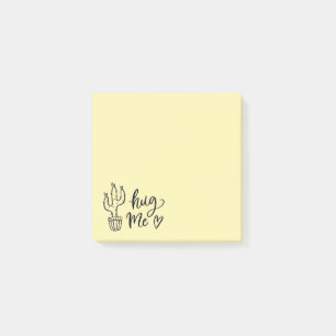 Hug Me Cactus Post-It Notes