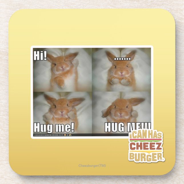 Hug me coaster (Front)