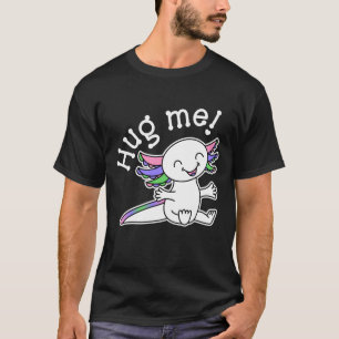 Hug me! Cute Axolotl in Trigender Pride colours T-Shirt
