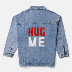 Hug me  denim jacket