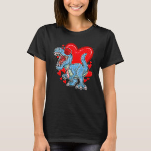 Hug Me Dinosaur Couple Valentines Day Men Women T-Shirt