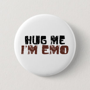 Hug Me I'M Emo 6 Cm Round Badge