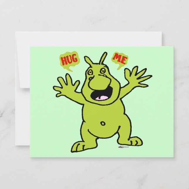 Hug Me! Invitation (Front)