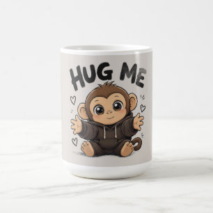 Hug Me Monkey Coffee Mug