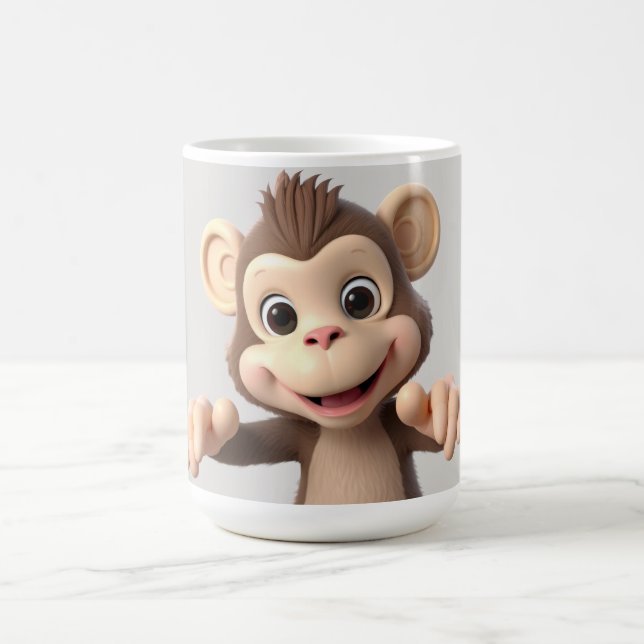 Hug me monkey coffee mug (Center)