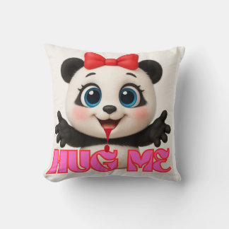 Hug Me 🤗 panda Pillow – Cute Kawaii Panda