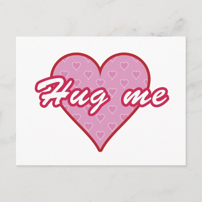 Hug Me Postcard (Front)