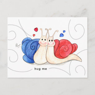Hug Me Postcard