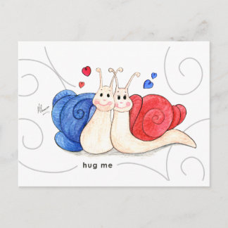 Hug Me Postcard