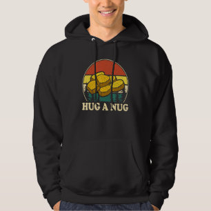 Hug Nug Chicken Nugget Fried Chicken Boys Girls Hoodie