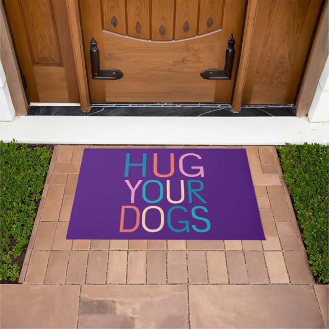 Hug your dogs doormat (Outdoor)