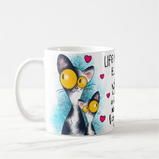 Hug your meow coffee mug