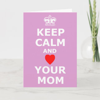 Hug your mum mother's day card