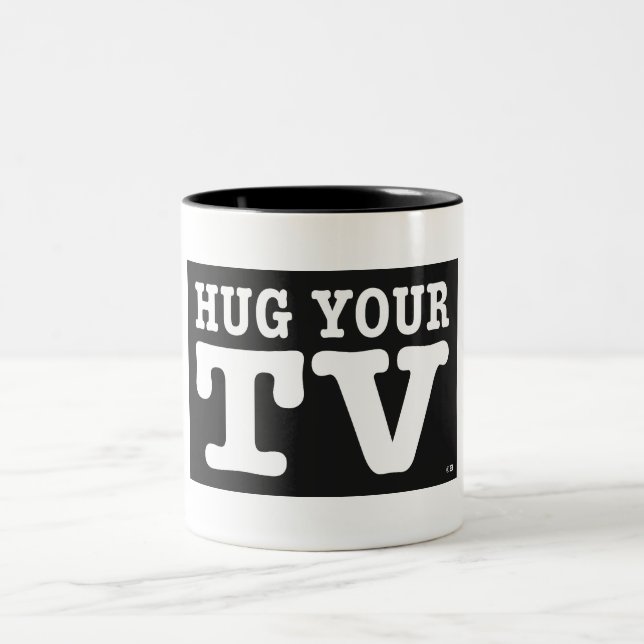 HUG YOUR TV / Mug (Center)
