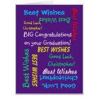 HUGE BIG Graduation Congratulations from All of Us