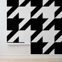 Huge Black and White Houndstooth