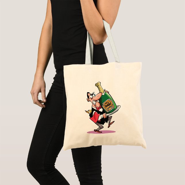 Huge Bottle Of Champagne Tote Bag (Creator Uploaded)