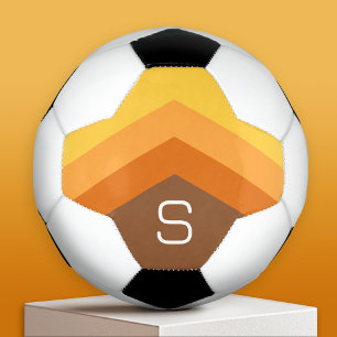 Huge Colourful Chevron Darts with Monogram Football