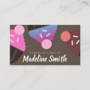 Huge Cupcakes Homemade Decorator Homemade Business Card