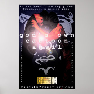 Huge "God's Own Cartoon Anvil" Poster